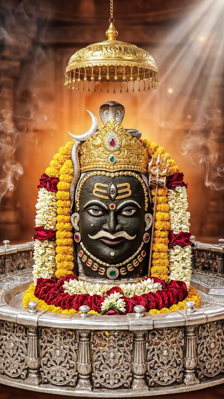 महाकाल प्रेरित आध्यात्मिक पूजा वातावरण